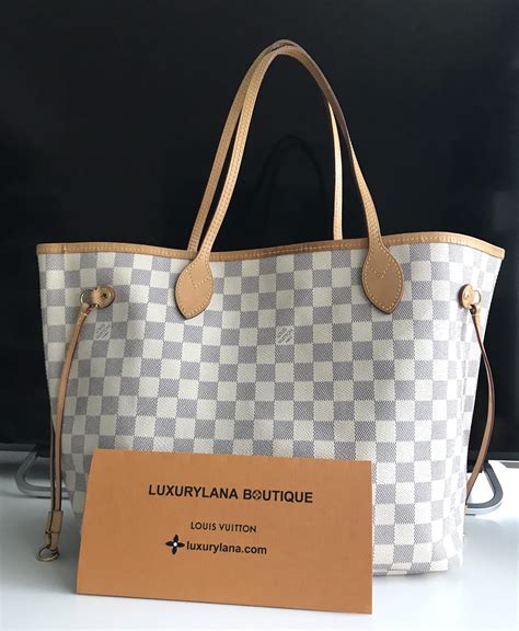 louis vuitton damier azur replica bags|louis vuitton neverfull damier azur.